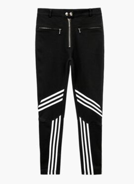Black Multi-Zippered Pants | Aisha - Everglow