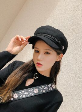 Black Peaked Cap | Eunwoo - Astro