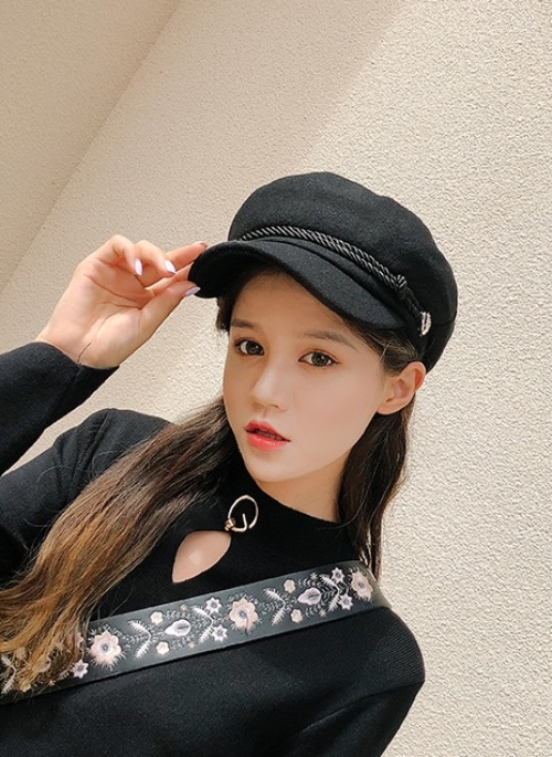 Black Peaked Cap | Eunwoo – Astro