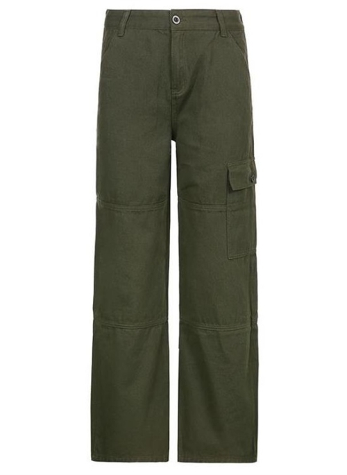 Army Green Denim Jeans | Jennie – BlackPink