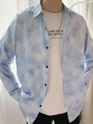 Light Blue Cloud Shirt Suga – BTS (6)