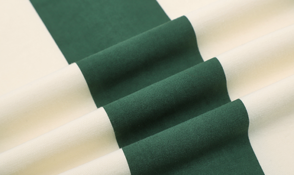 Green Retro Stripe Long Sleeve Polo Shirt | Seung Min – Stray Kids