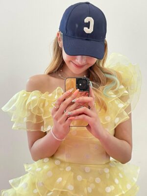 Blue Letter “C” Baseball Cap | Lia – ITZY