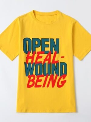 IU Open Wound Heal Being Yellow T-Shirt