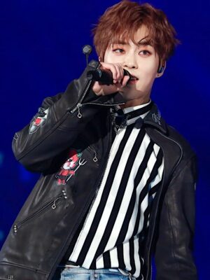 Black Stripes Loose Long Sleeve Shirt | Xiumin – EXO