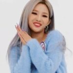 Blue Fluffy Sleeveless Crop Top and Cardigan Set | Soyeon – (G)I-DLE
