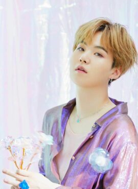 Lilac Sparkling Shirt | Suga – BTS