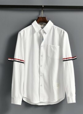 White Ribbon-Banded Sleeves Shirt | Lee Su Ho - True Beauty