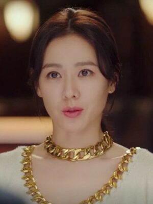 Gold Thick Chain Necklace | Yoon Se Ri – Crash Landing On You