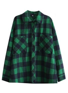 Green And Blue Plaid Shirt | Choi Woong - Our Beloved Summer