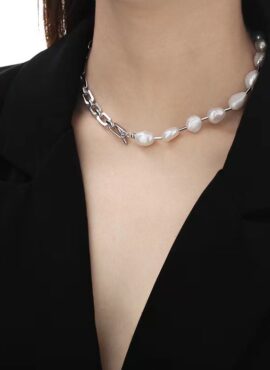 White Pearl Chain Necklace | Miyeon - (G)I-DLE