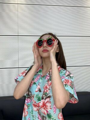 Red Strawberry Sunglasses | Nayeon – Twice