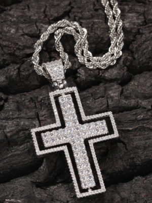 Yuta – NCT – Diamond Cross Necklace (6)