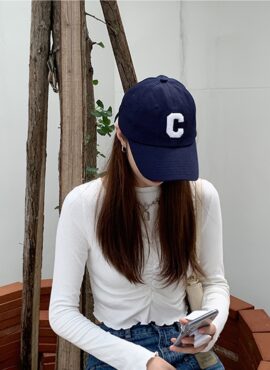 Blue Letter “C” Baseball Cap | Lia – ITZY