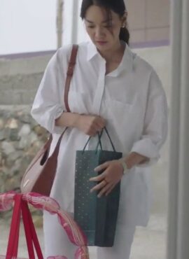 Brown Classy Shoulder Bag | Yoon Hye Jin - Hometown Cha-Cha-Cha