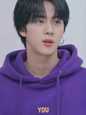 Lilac “You Never Walk Alone” Hoodie | Jin – BTS