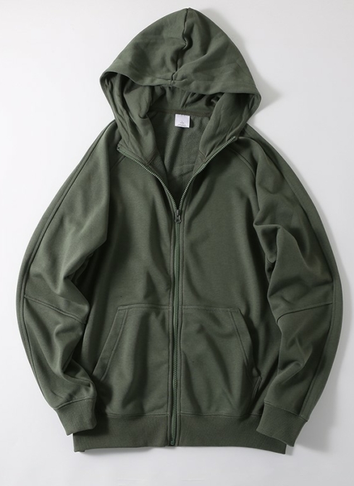 Olive Green Hooded Jacket | Jay - Enhypen