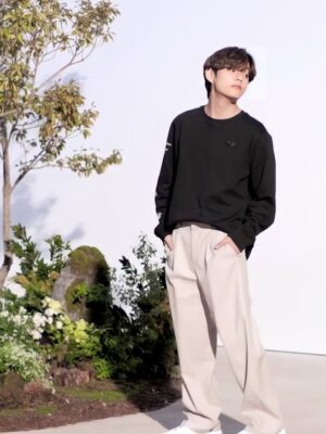 Beige Suit Pants | Taehyung – BTS