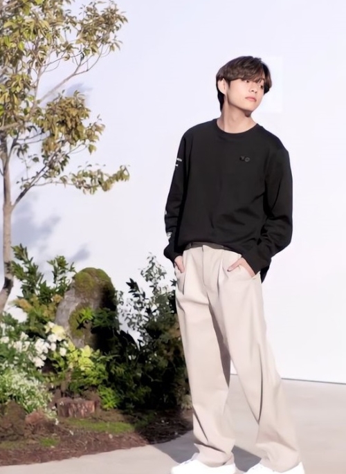 Beige Suit Pants | Taehyung – BTS