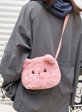 Pink Cat Crossbody Bag | Felix - Stray Kids
