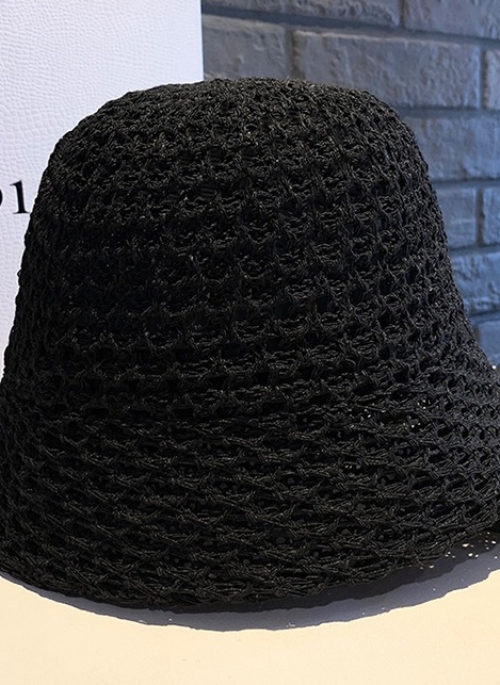 Black Crochet Bucket Hat | Jaehyun - NCT