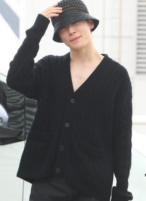 Black Crochet Bucket Hat | Jaehyun – NCT