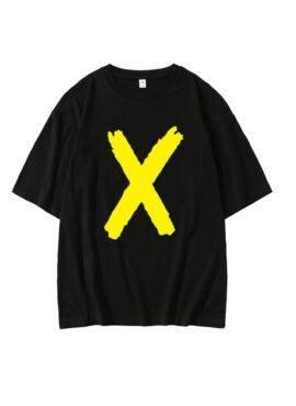 Black Comfy X T-Shirt | Jeno - NCT