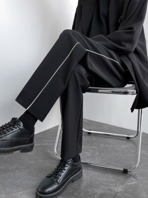 Black Outlined Suit Pants Do Kyung Seok – My ID is Gangnam Beauty (2)