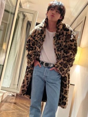 Brown Leopard Coat | Taehyung – BTS