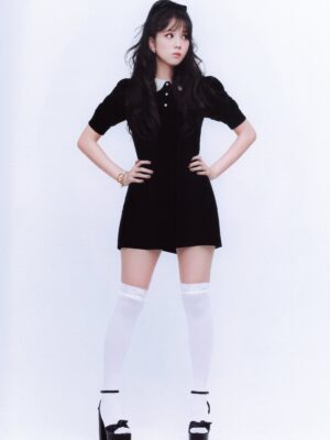 Black Doll Dress With White Collar | Jisoo – BlackPink