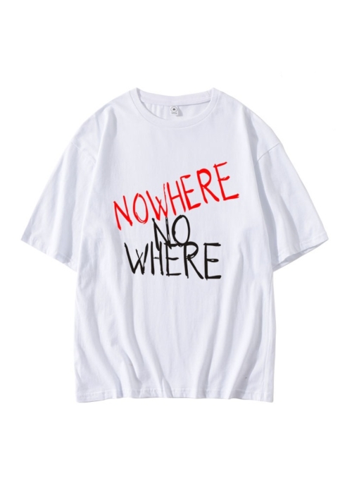 White “Nowhere” T-Shirt | Jay – iKON