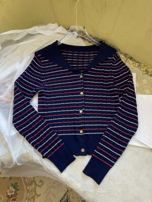 Navy Blue Striped Knitted Top Tiffany – Girls Generation (3)