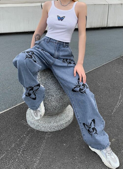 Blue Butterfly Jeans | Seulgi – Red Velvet