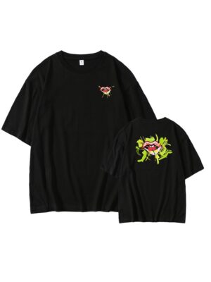 Black Lip Graffiti T-Shirt Yuta – NCT (3)