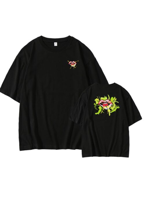 Black Lip Graffiti T-Shirt | Yuta – NCT