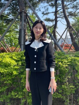 Black Tweed Middy Jacket | Choi Su Yeon – Extraordinary Attorney Woo
