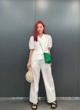 Green Faux Leather Mini Sling Bag | Seulgi - Red Velvet