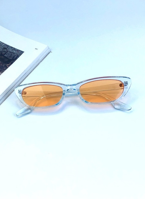 Orange Transparent Frame Glasses | Seulgi – Red Velvet