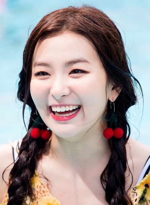 Red Cherry Crochet Earrings | Seulgi – Red Velvet