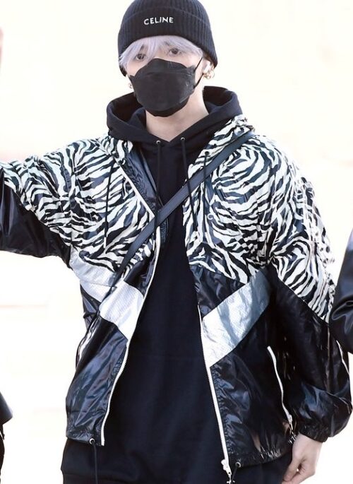 Black Zebra Hooded Jacket | Taeyong - NCT