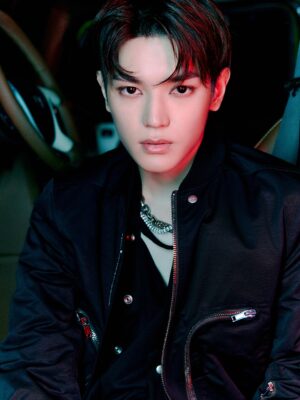 Black Bomber Jacket With Zipped Pockets | Taeyong – NCT