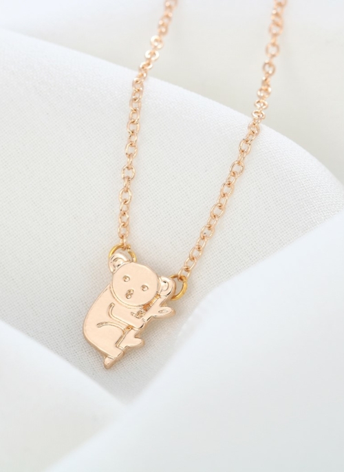 Gold Cute Koala Necklace | Jimin – BTS