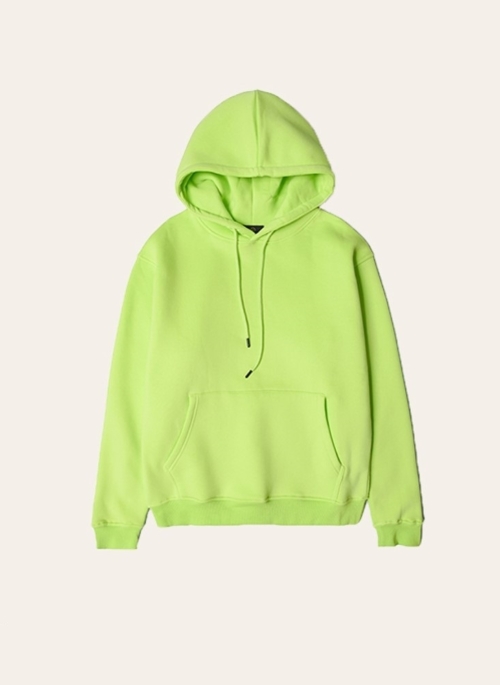 Neon Green Loose Fit Hoodie | Mark – NCT