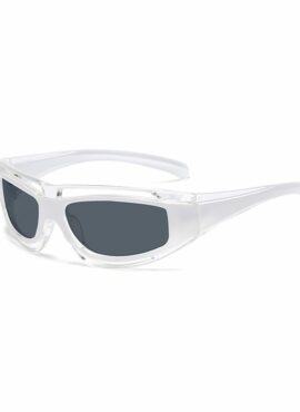 White Retro-Framed Sunglasses | J-Hope - BTS