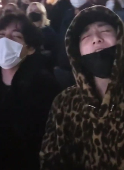 Brown Fluffy Leopard Hoodie | Jungkook – BTS