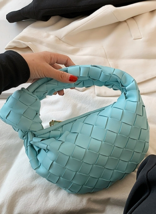 Blue Woven Hand Bag | Solar – Mamamoo