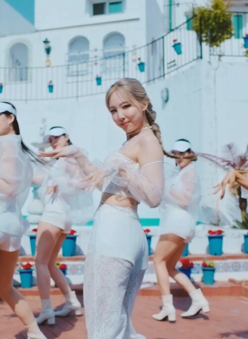 White Lace Summer Pants | Nayeon – Twice