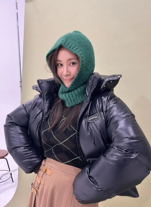 Green Knitted Head Warmer Hat | Yuri – Girls Generation
