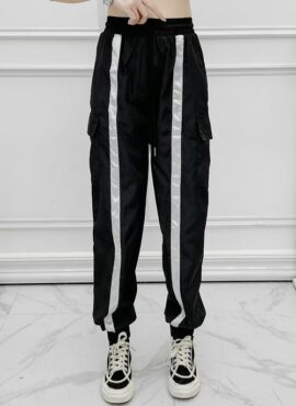 Black Urban Style Sweatpants | Rose - BlackPink