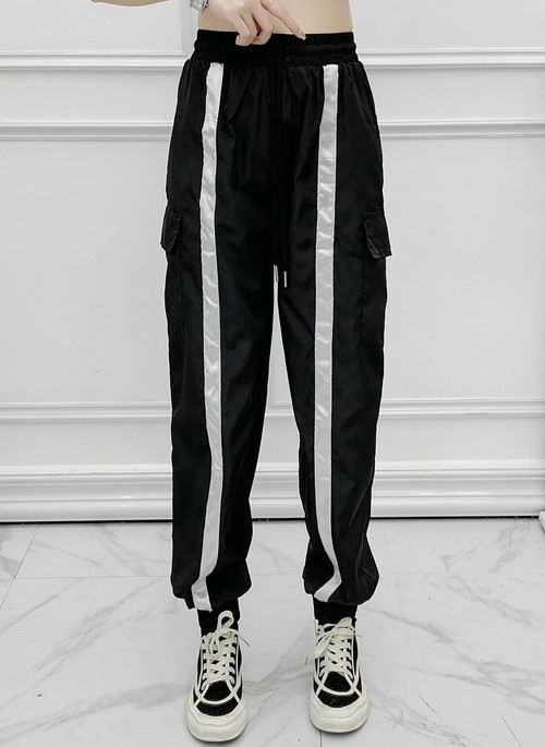 Black Urban Style Sweatpants | Rose – BlackPink